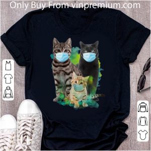 Hot Cats Face Mask Cat Lovers shirt