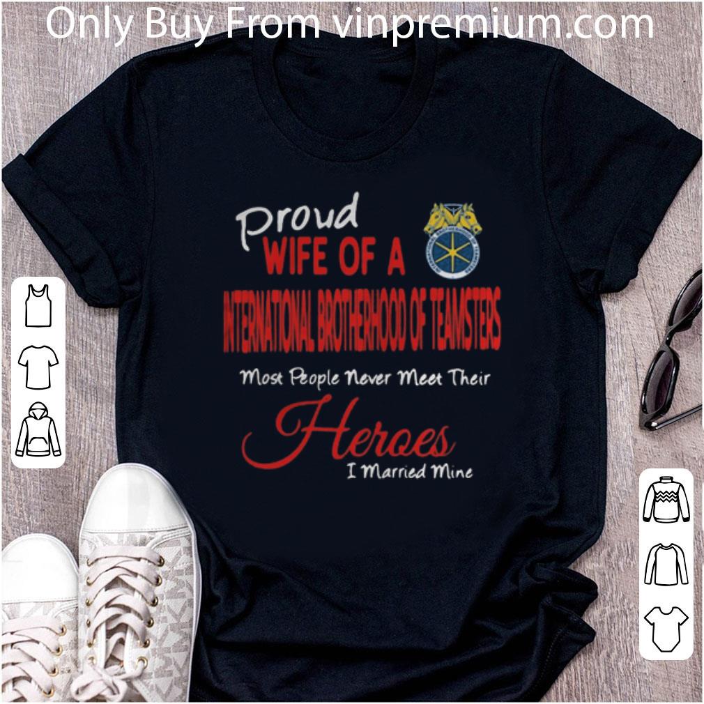 Pretty Wife Of A Ibt Most People Never Meet Their Heroes shirt