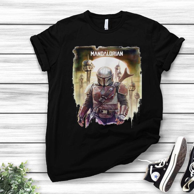 Star Wars The Mandalorian Conquer Poster Shirt