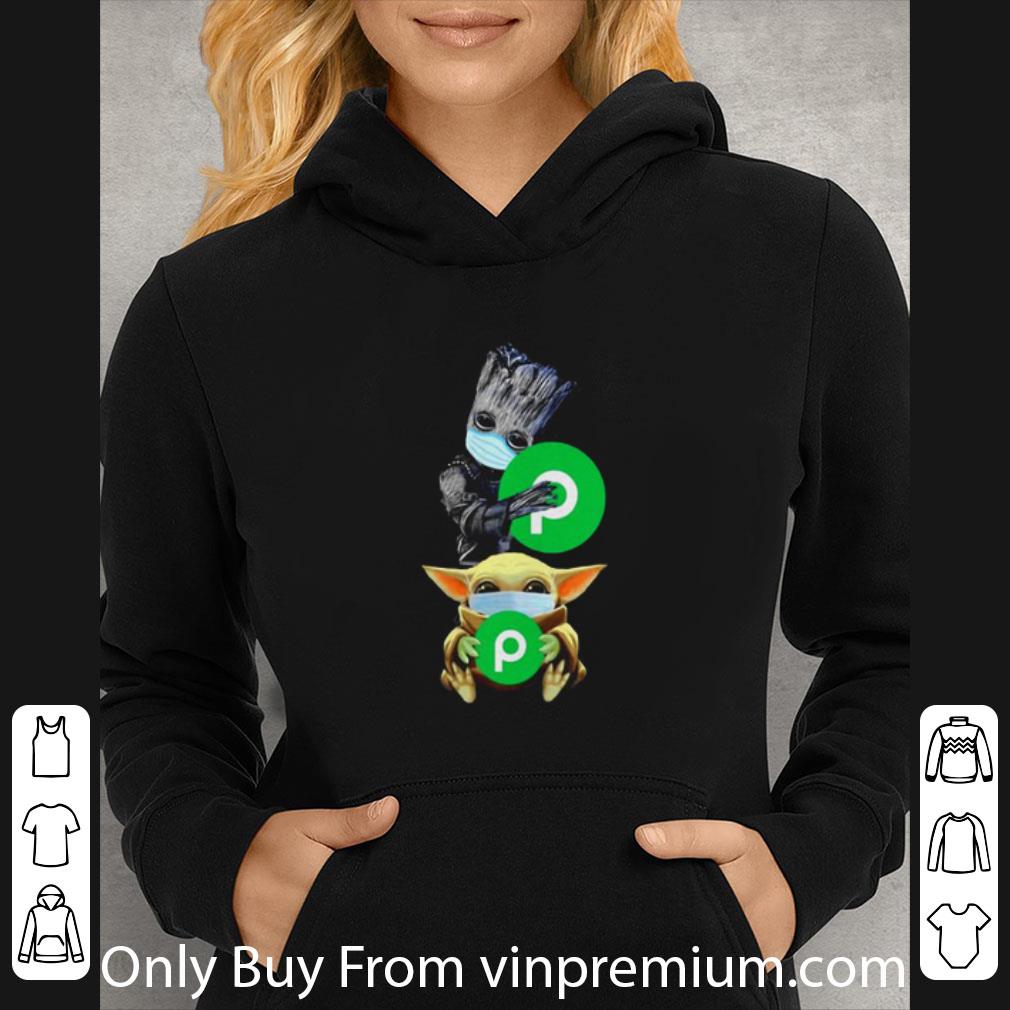 17b5198c pretty baby yoda and baby groot hug beats logo shirt 4 - Pretty Baby Yoda And Baby Groot Hug Beats Logo shirt