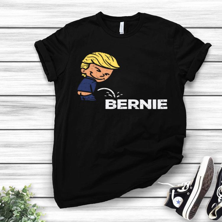 Donald Trump Peeing On Bernie Sanders Republican Gift Shirt