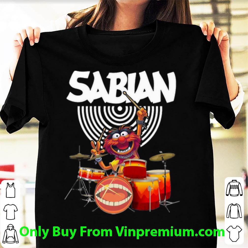 Premium Sabian Muppets Playing Drum shirt