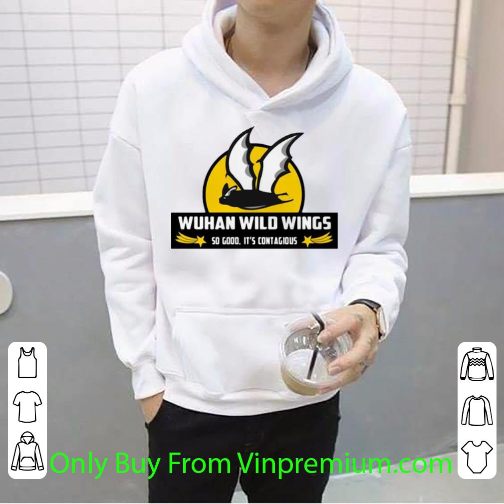 2ba40993 great wuhan wild wings 50 good it s contagious covid 19 shirt 4 - Great Wuhan Wild Wings 50 Good It’s Contagious Covid-19 shirt