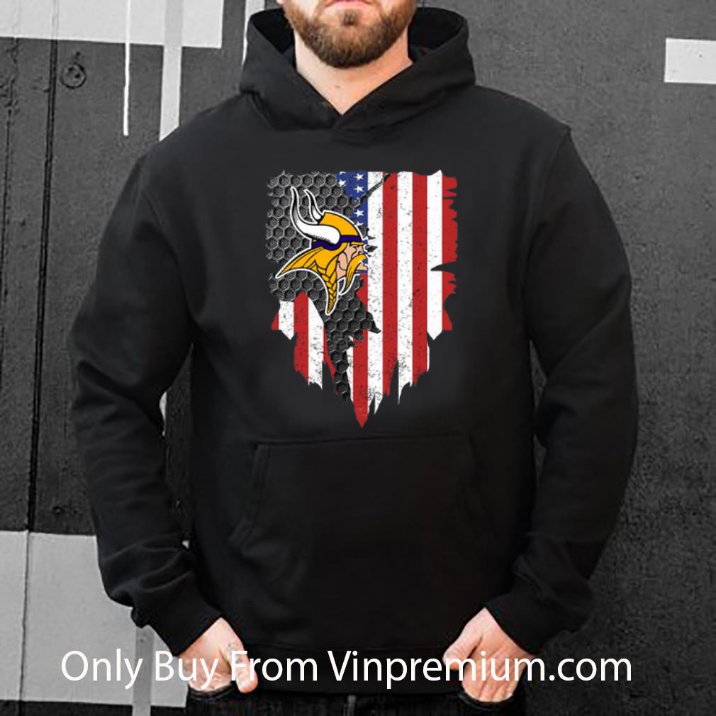 2cd545d4 pretty minnesota vikings american flag shirt 4 - Pretty Minnesota Vikings American Flag shirt