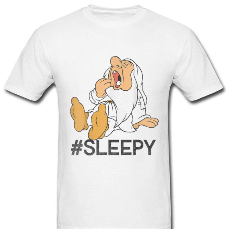 Snow White Hashtag Sleepy Graphic Shirt