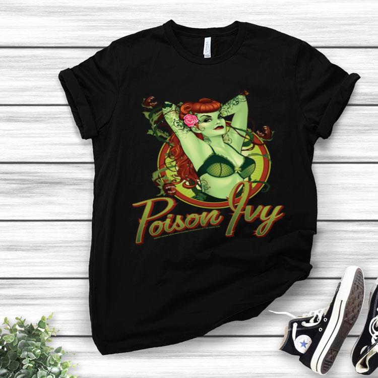 Justice League Bombshell Poison Ivy Badge Shirt