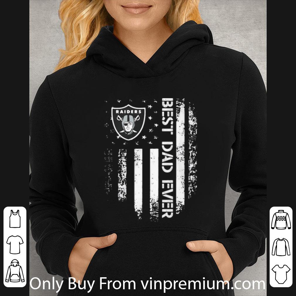 30210f00 pretty oakland raiders best dad ever american flag father s day shirt 4 - Pretty Oakland Raiders Best Dad Ever American Flag Father's Day shirt