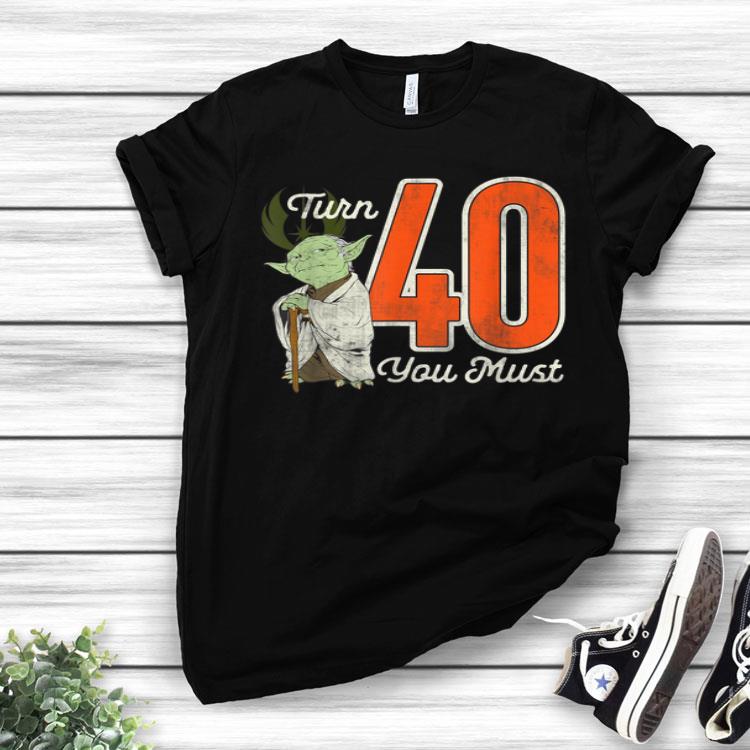 Star Wars Yoda 40th Birthday Shirt