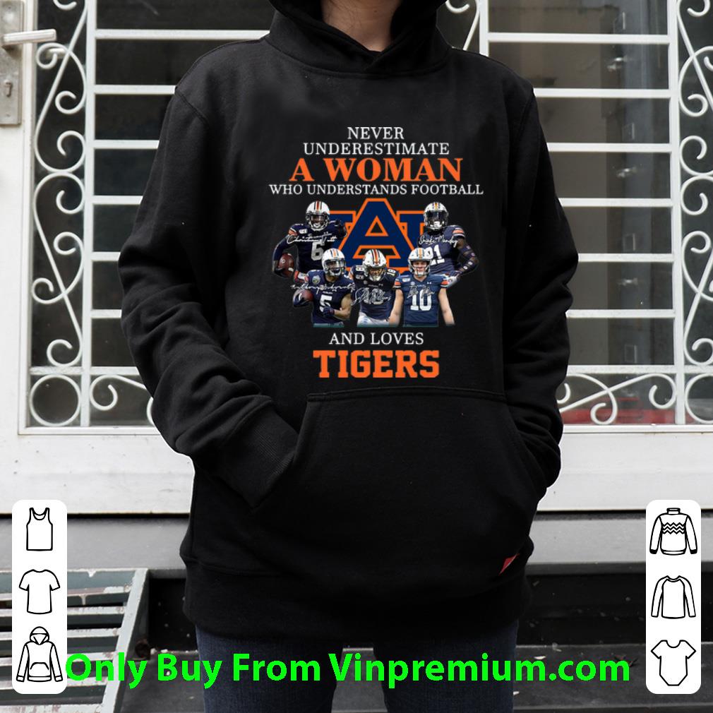 5049bdc0 top never underestimate a woman who understands football and loves tigers shirt 4 - Top Never Underestimate A Woman Who Understands Football And Loves Tigers shirt
