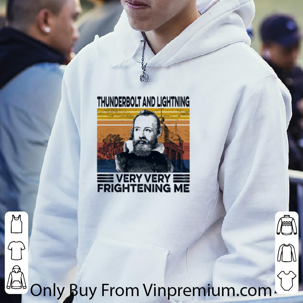 5a239b1b official vintage thunderbolt and lighting very very frightening me shirt 4 - Official Vintage Thunderbolt And Lighting Very Very Frightening Me shirt