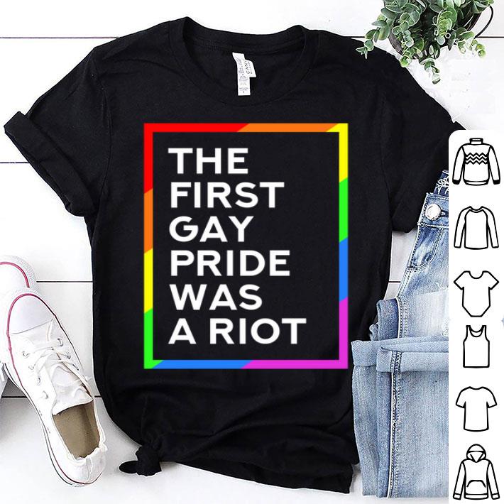 First Gay Pride Was a Riot Shirt