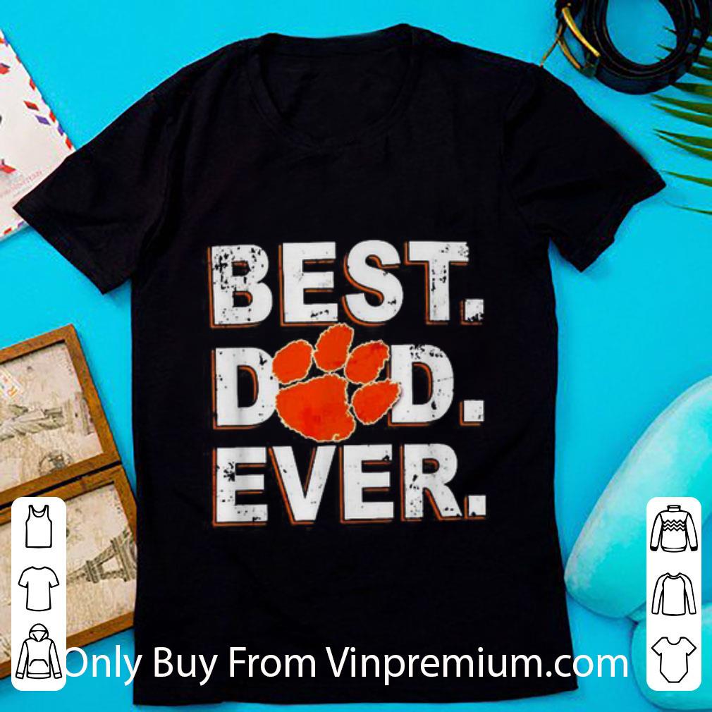 Official Clemson Tigers Best Dad Ever Father’s Day shirt