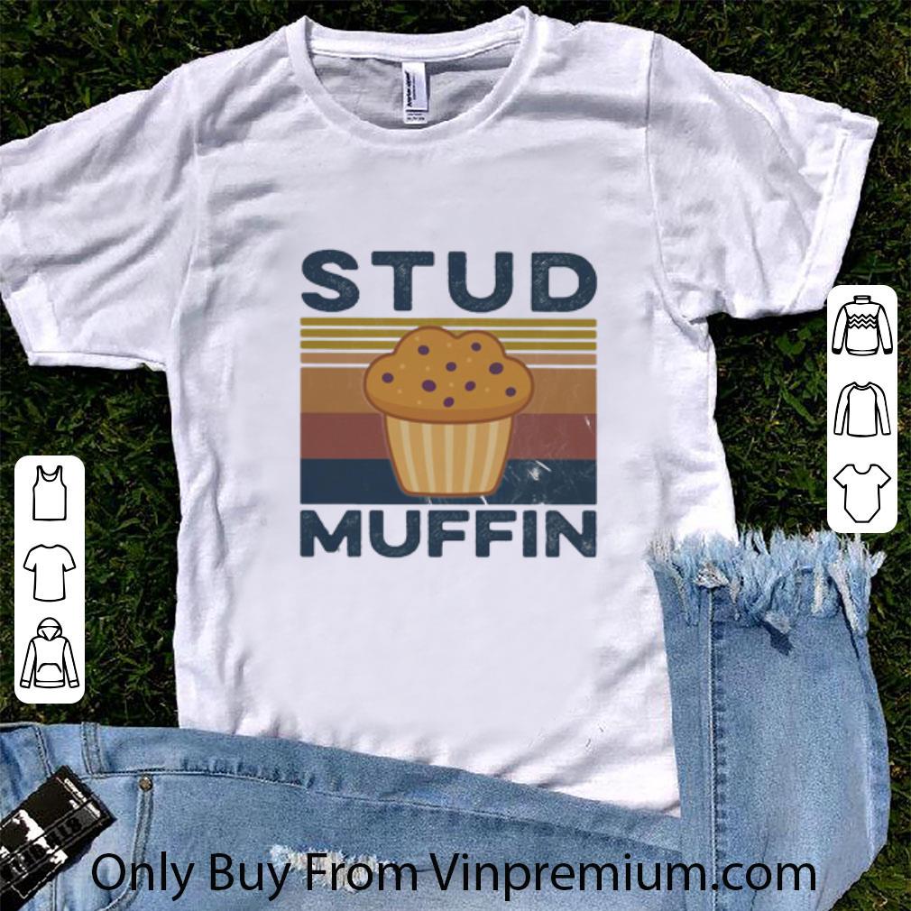 Pretty Vintage Baking Cake Stud Muffin shirt