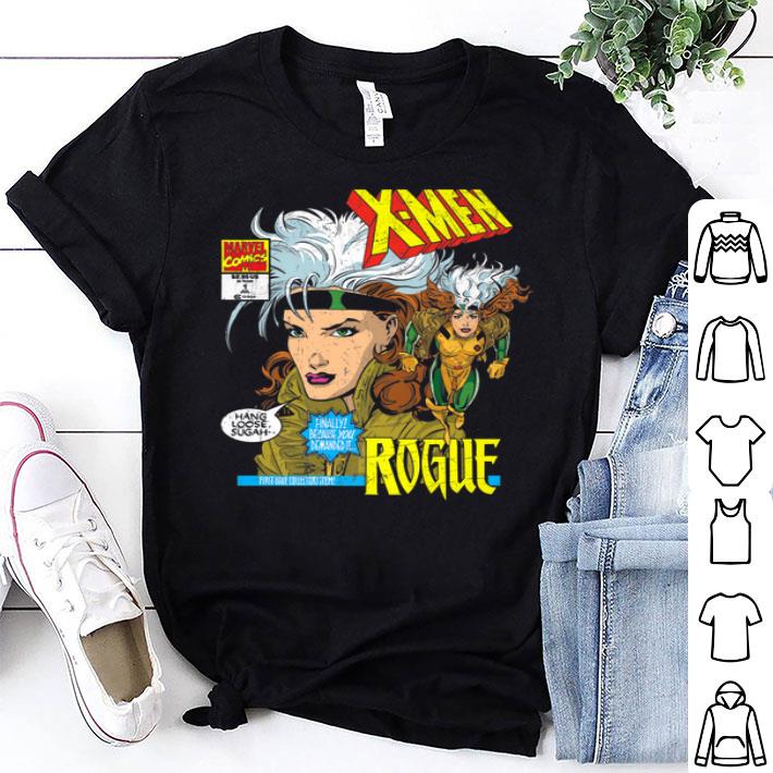 X-Men Rogue Anna Marie Comic Black Shirt
