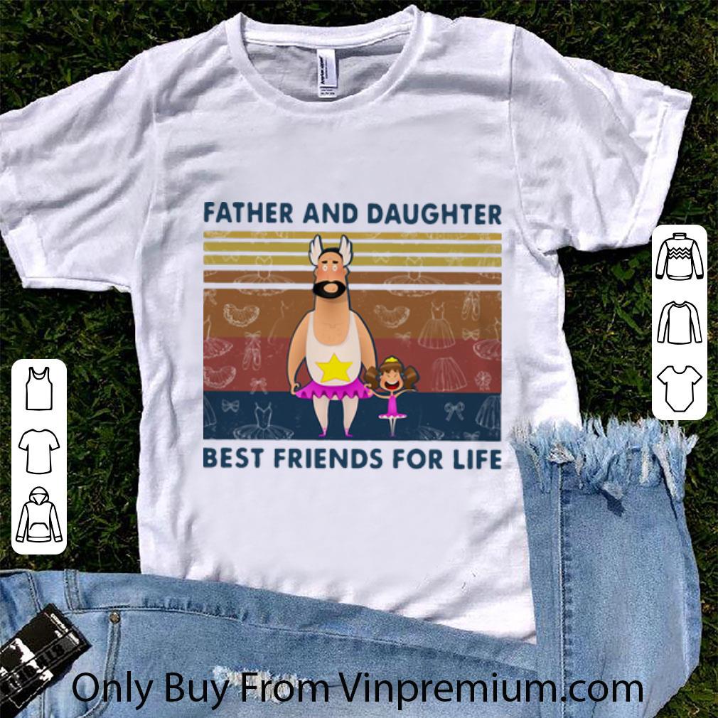 Original Vintage Father And Daughter Best Friends For Life shirt