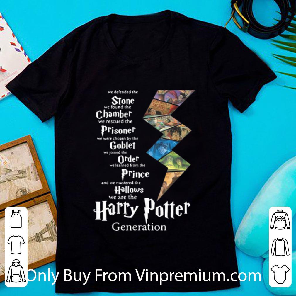 Top Stone Chamber Prisoner Goblet Order Harry Potter Generation shirt