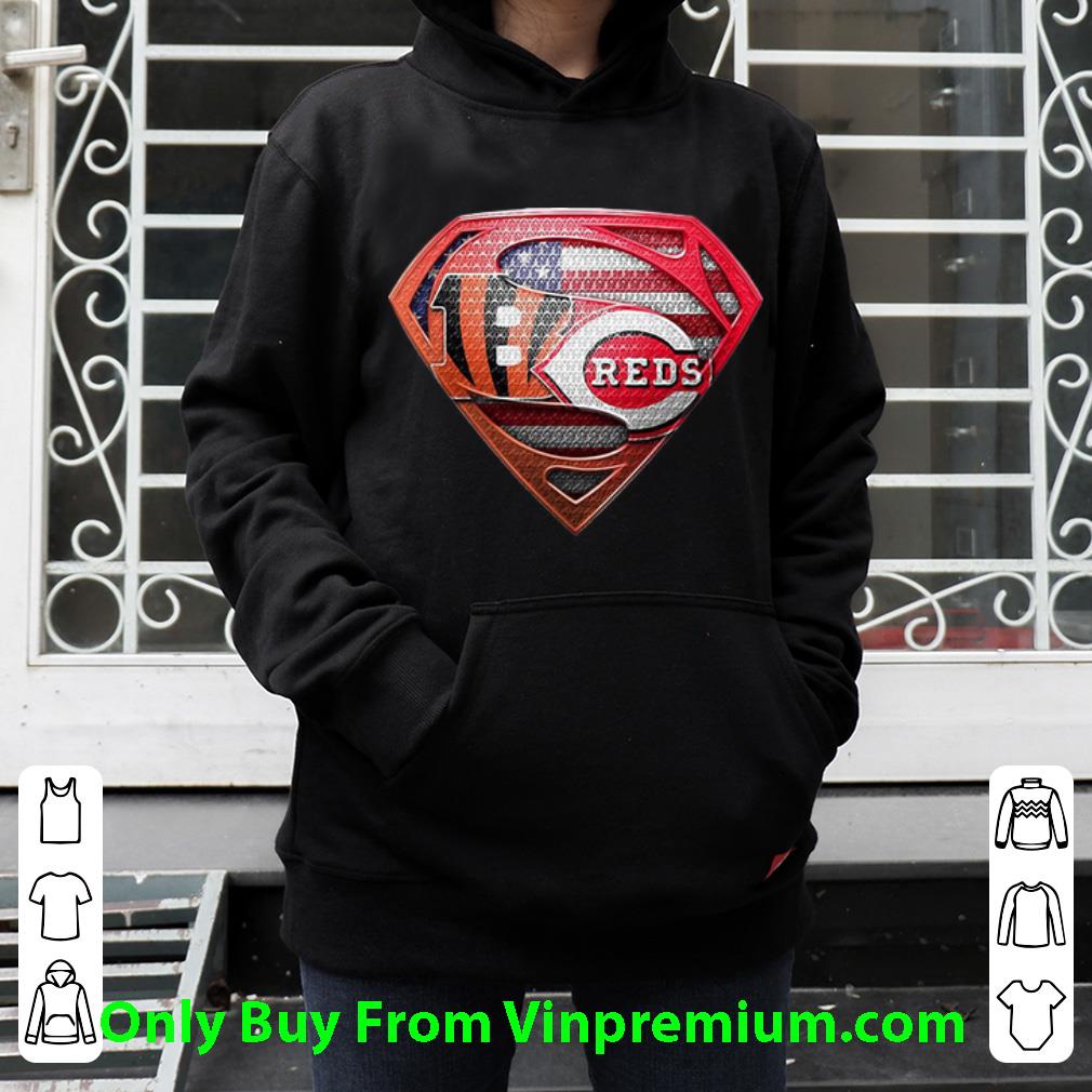 f4d7d40b great superman cincinnati bengals and cincinnati reds shirt 4 - Great Superman Cincinnati Bengals And Cincinnati Reds shirt