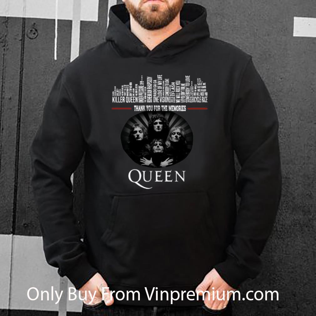 03b8b178 nice queen albums thank you for the memories shirt 4 - Nice Queen Albums Thank You For The Memories shirt