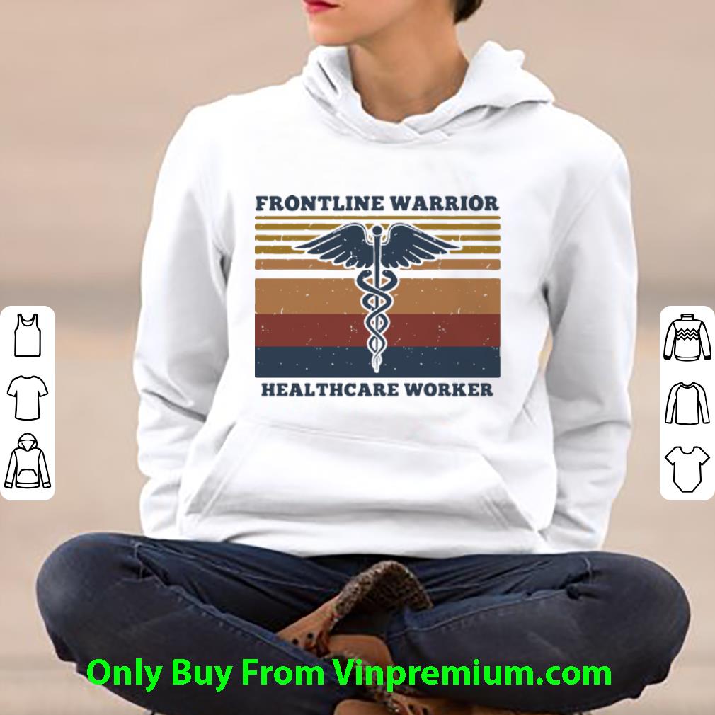 1f0d3d83 hot vintage caduceus frontline warrior heal thcare worker shirt 4 - Hot Vintage Caduceus Frontline Warrior Heal Thcare Worker shirt