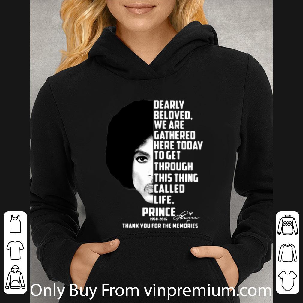 2264fbcb top dearly beloved we are gathered prince 1958 2016 thank you for the memories shirt 4 - Top Dearly Beloved We Are Gathered Prince 1958-2016 Thank You For The Memories shirt