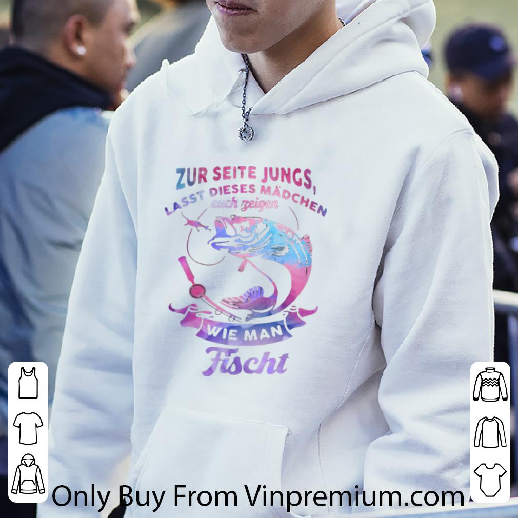 319a59a7 pretty zur seite jungs lasst dieses mädchen euch zeigen wie man fischt shirt 4 - Pretty Zur Seite Jungs Lasst Dieses Mädchen Euch Zeigen Wie Man Fischt shirt