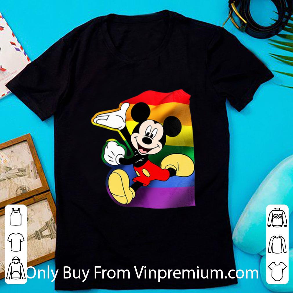 Premium LGBT Mickey Mouse shirt