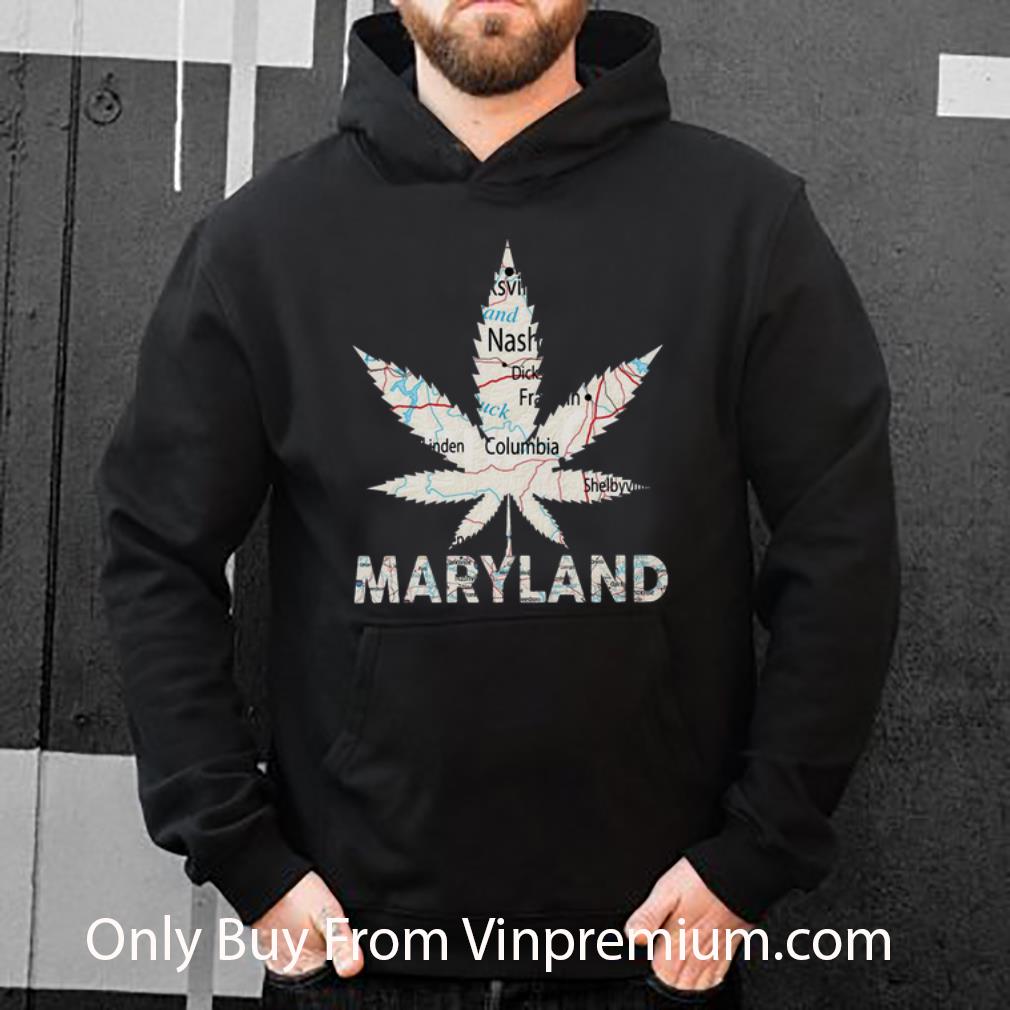 6893dd10 premium weed marijuana maryland to map shirt 4 - Premium Weed Marijuana Maryland To Map shirt