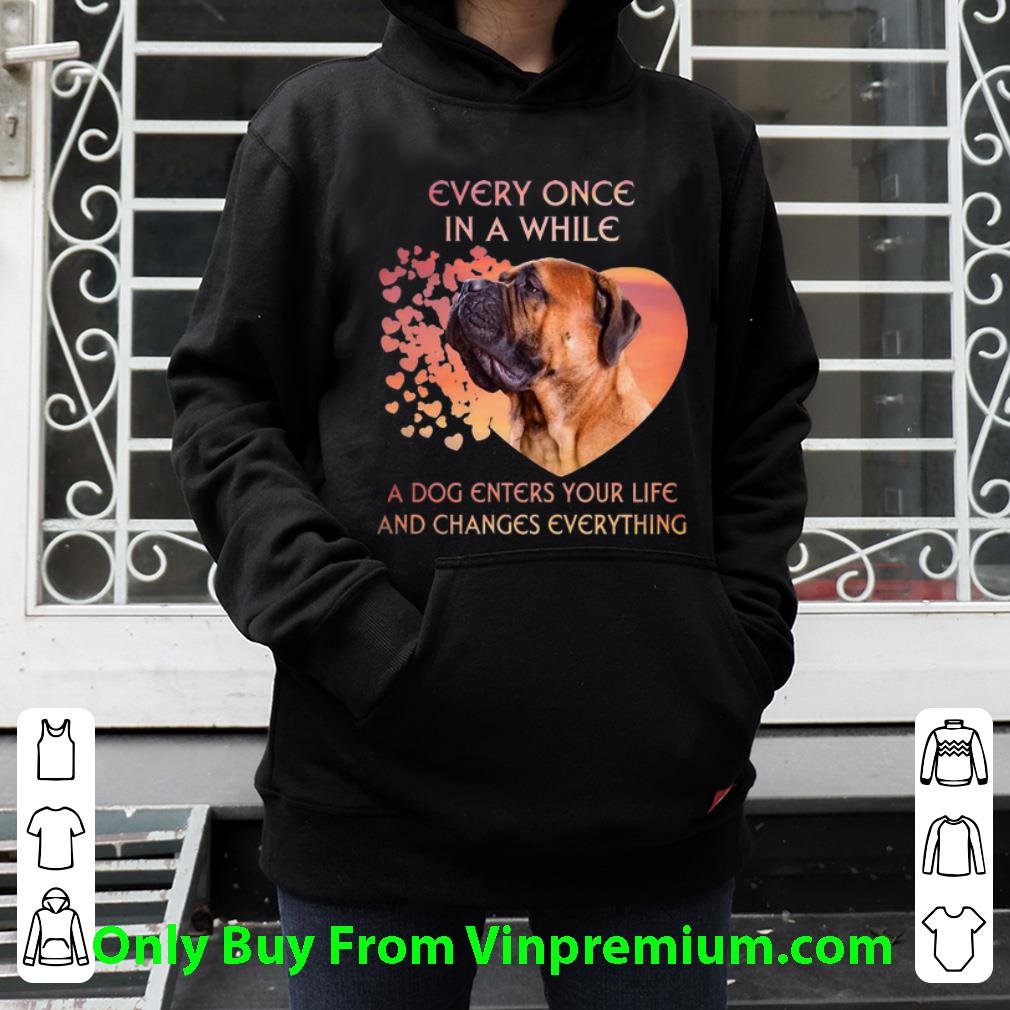 95768d9c original bullmastiff a dog enters you life and changes every thing shirt 4 - Original Bullmastiff A Dog Enters You Life And Changes Every Thing shirt