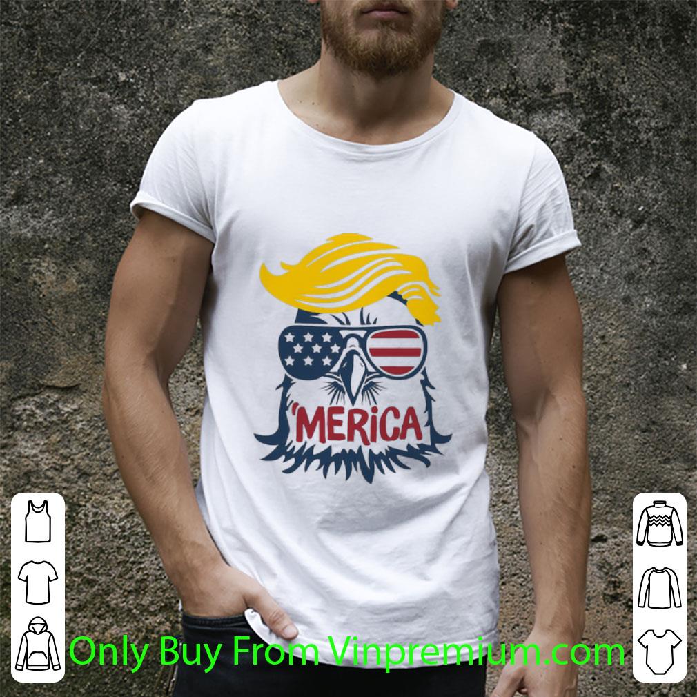 Official Trump Eagle American Flag Sunglass Merica shirt