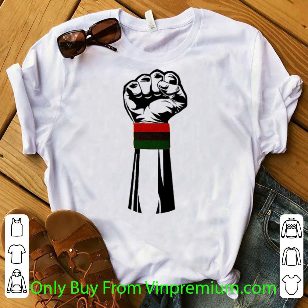 Official Juneteenth Black Fist Black History Month Power Matters shirt