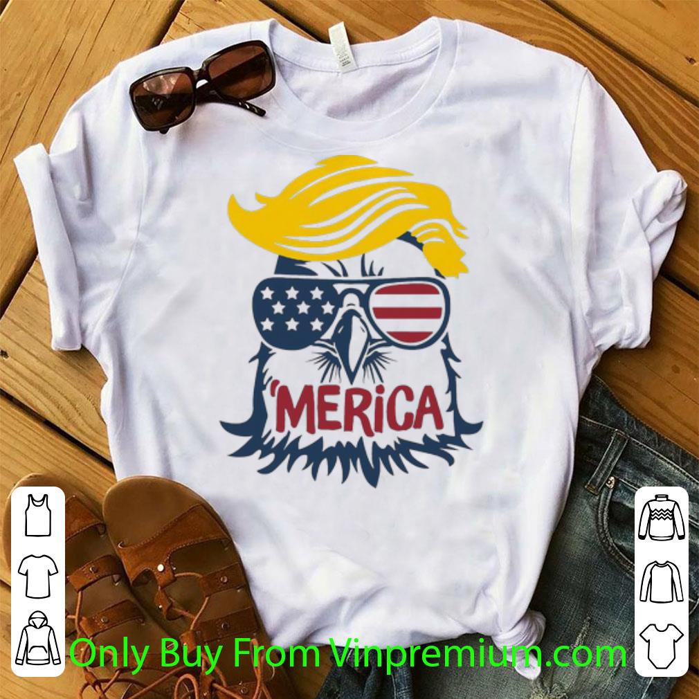 Official Trump Eagle American Flag Sunglass Merica shirt