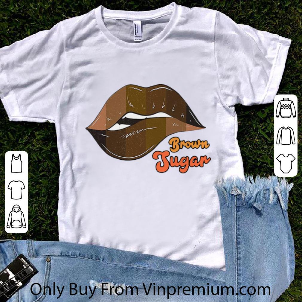 Top Lips Brown Sugar Melanin shirt