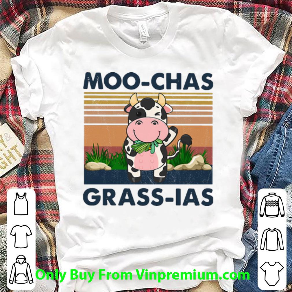 Original Vintage Moo Chas Grass-Ias shirt