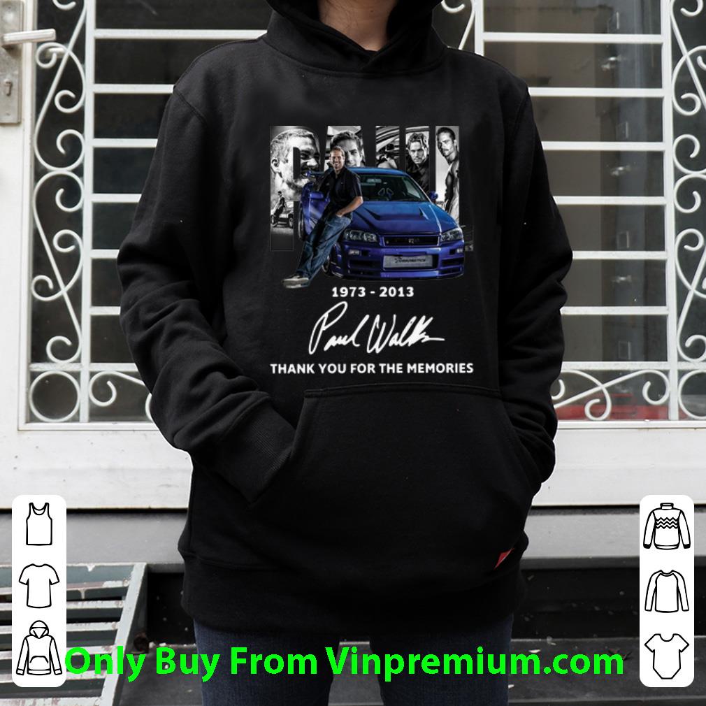 c3e05304 official paul walker 1973 2013 thank you for the memories signature shirt 4 - Official Paul Walker 1973-2013 Thank You For The Memories Signature shirt