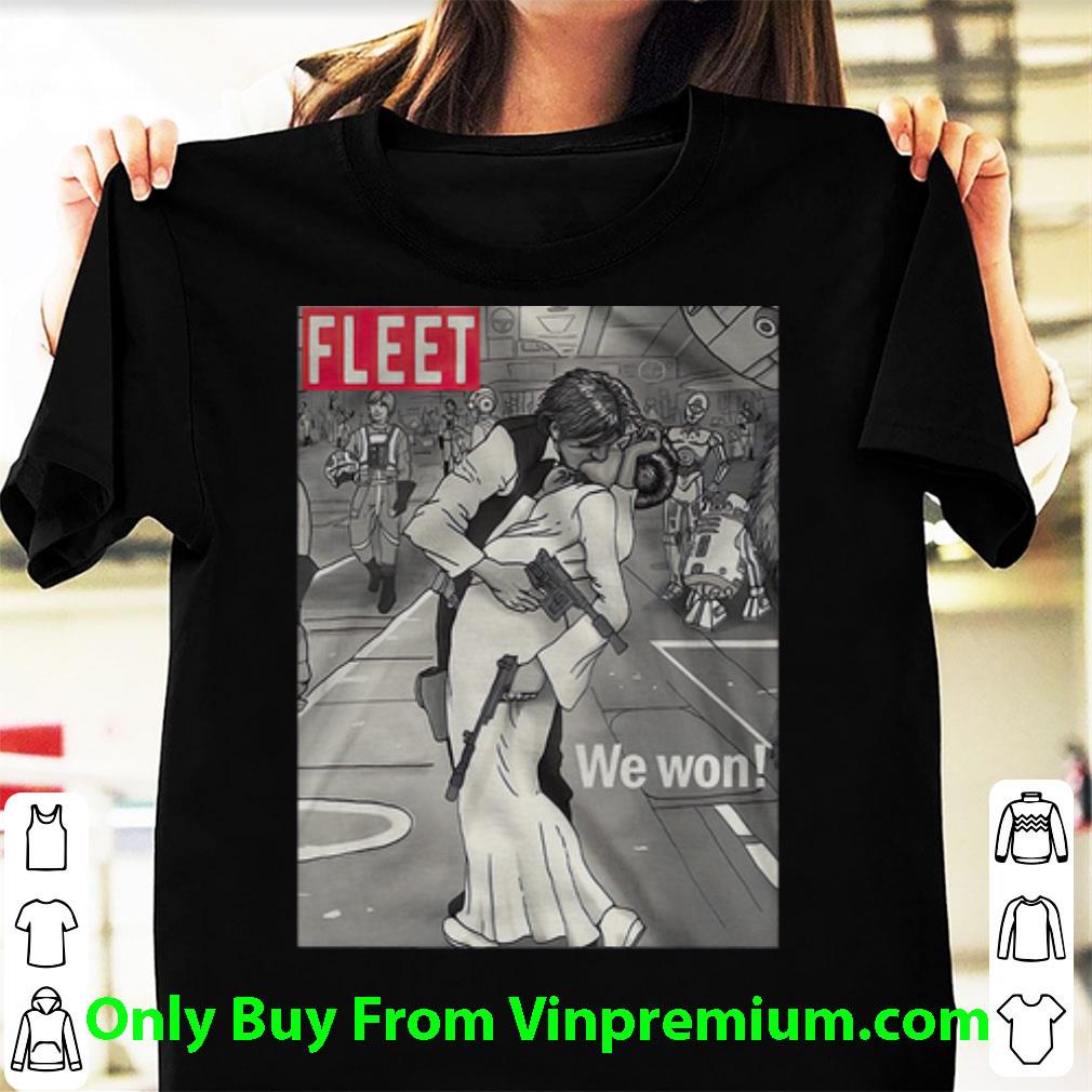 Premium Han And Leia Fleet We Won shirt