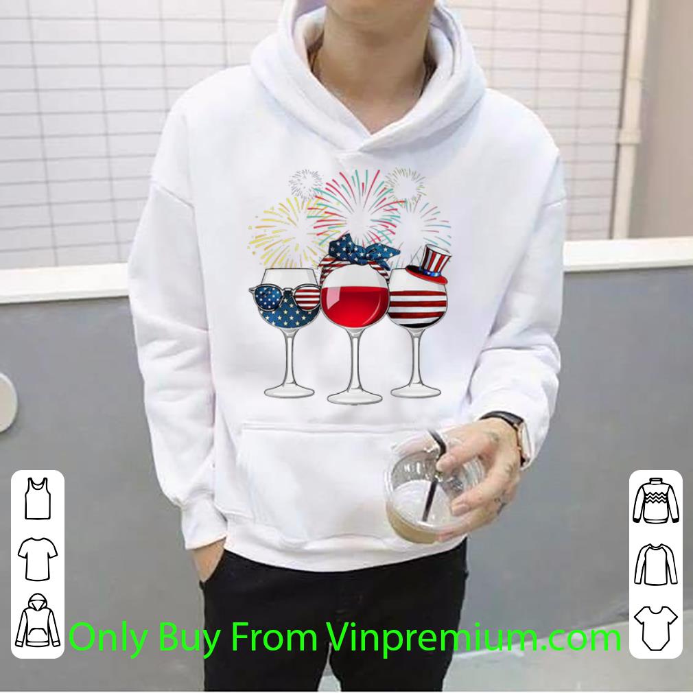 e30e5df5 pretty wine glasses fireworks independence day american flag shirt 4 - Pretty Wine Glasses Fireworks Independence Day American Flag shirt