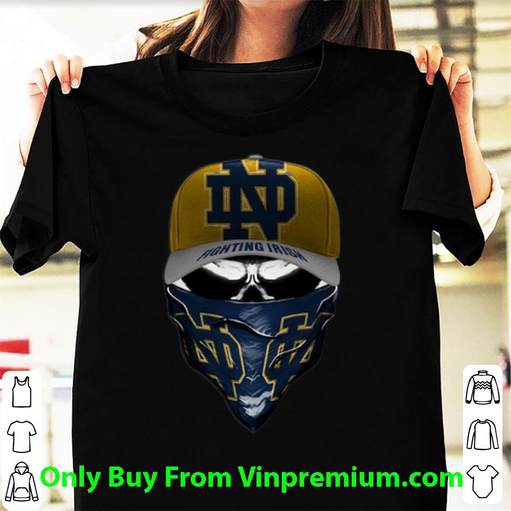 Official Notre Dame Fighting Irish Skull Face Mask shirt