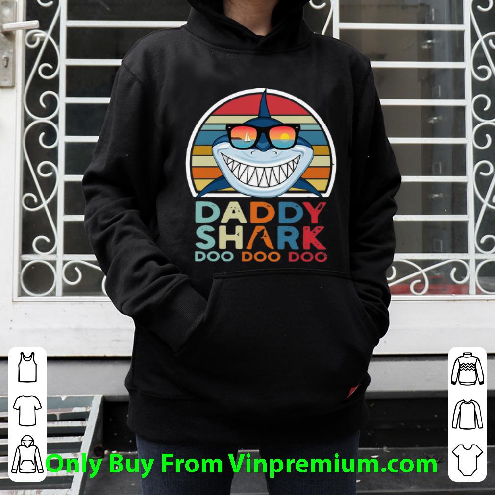 e64e795b great vintage daddy shark doo doo doo happy father s day shirt 4 - Great Vintage Daddy Shark Doo Doo Doo Happy Father's Day shirt