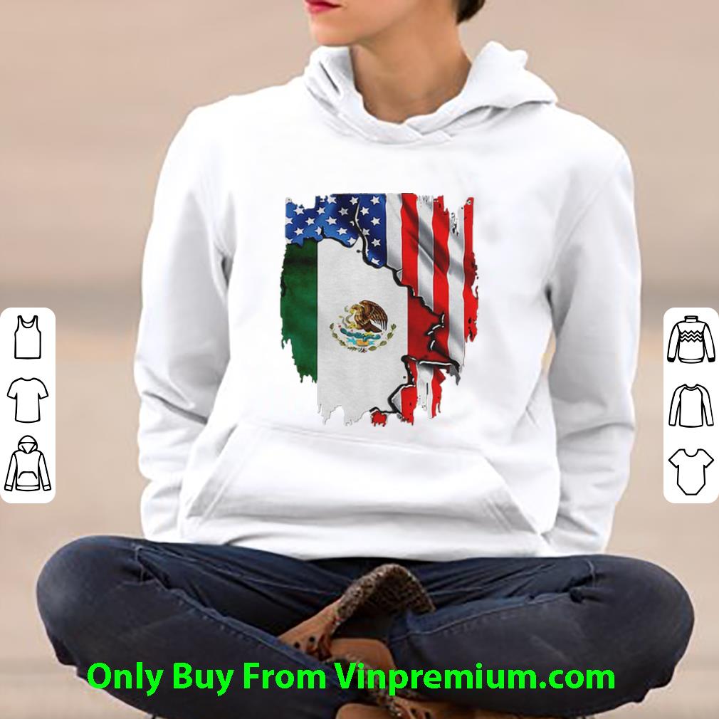 ef74c38c hot coat of arms of mexico inside american flag shirt 4 - Hot Coat Of Arms Of Mexico Inside American Flag shirt