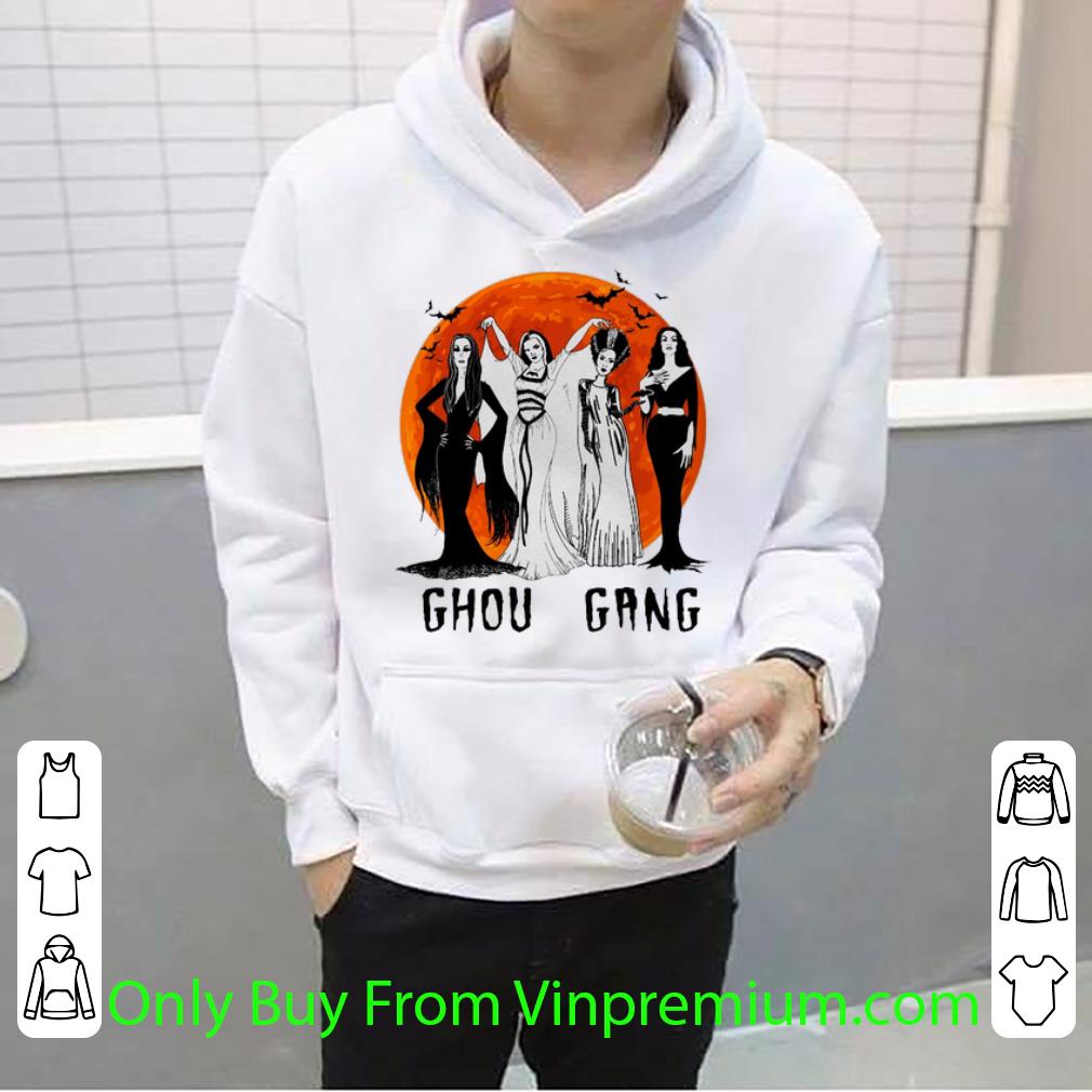 0614a67e nice ghoul gang sunset halloween shirt 4 - Nice Ghoul Gang Sunset Halloween shirt