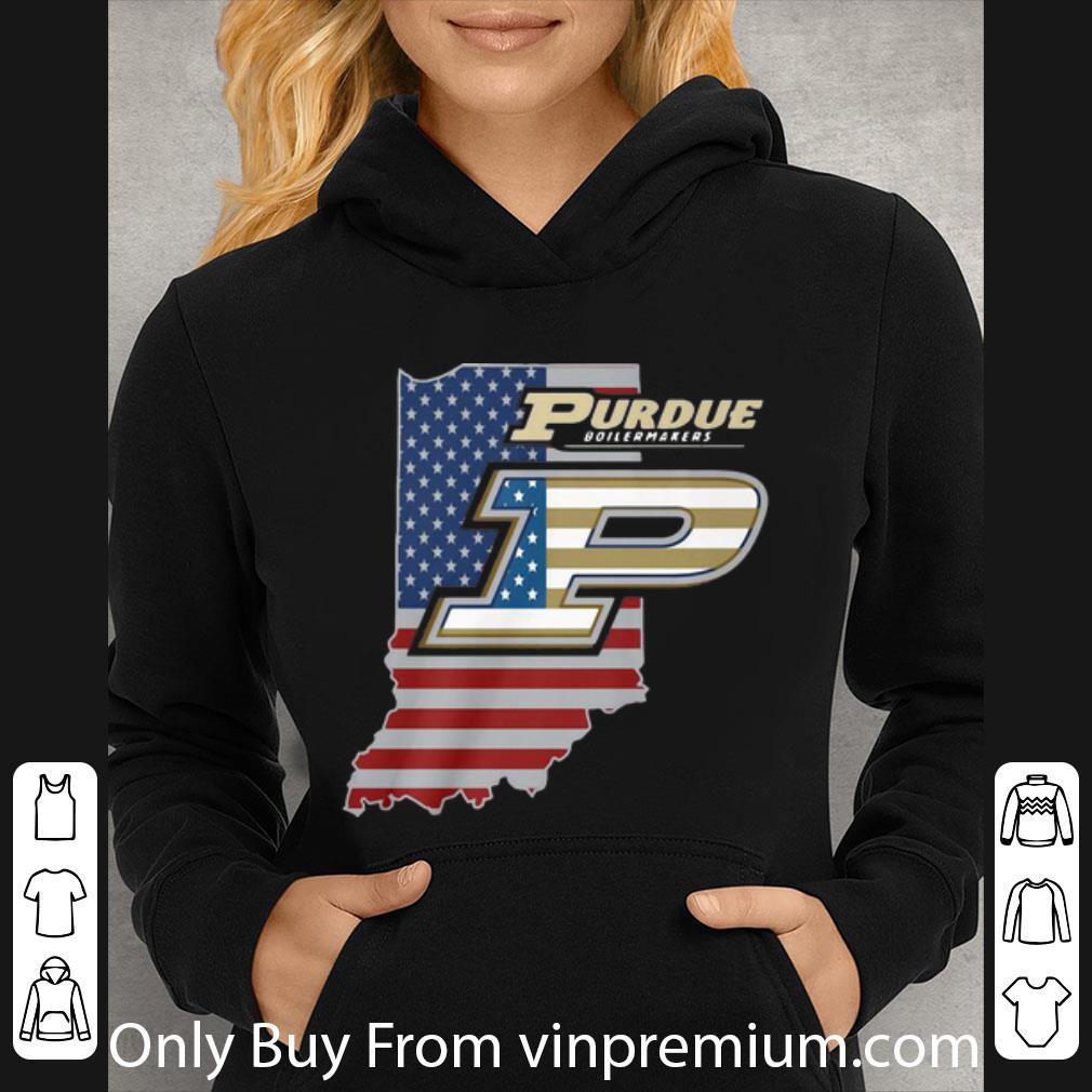 198f7a44 awesome purdue boilermakers american flag shirt 4 - Awesome Purdue Boilermakers American Flag shirt