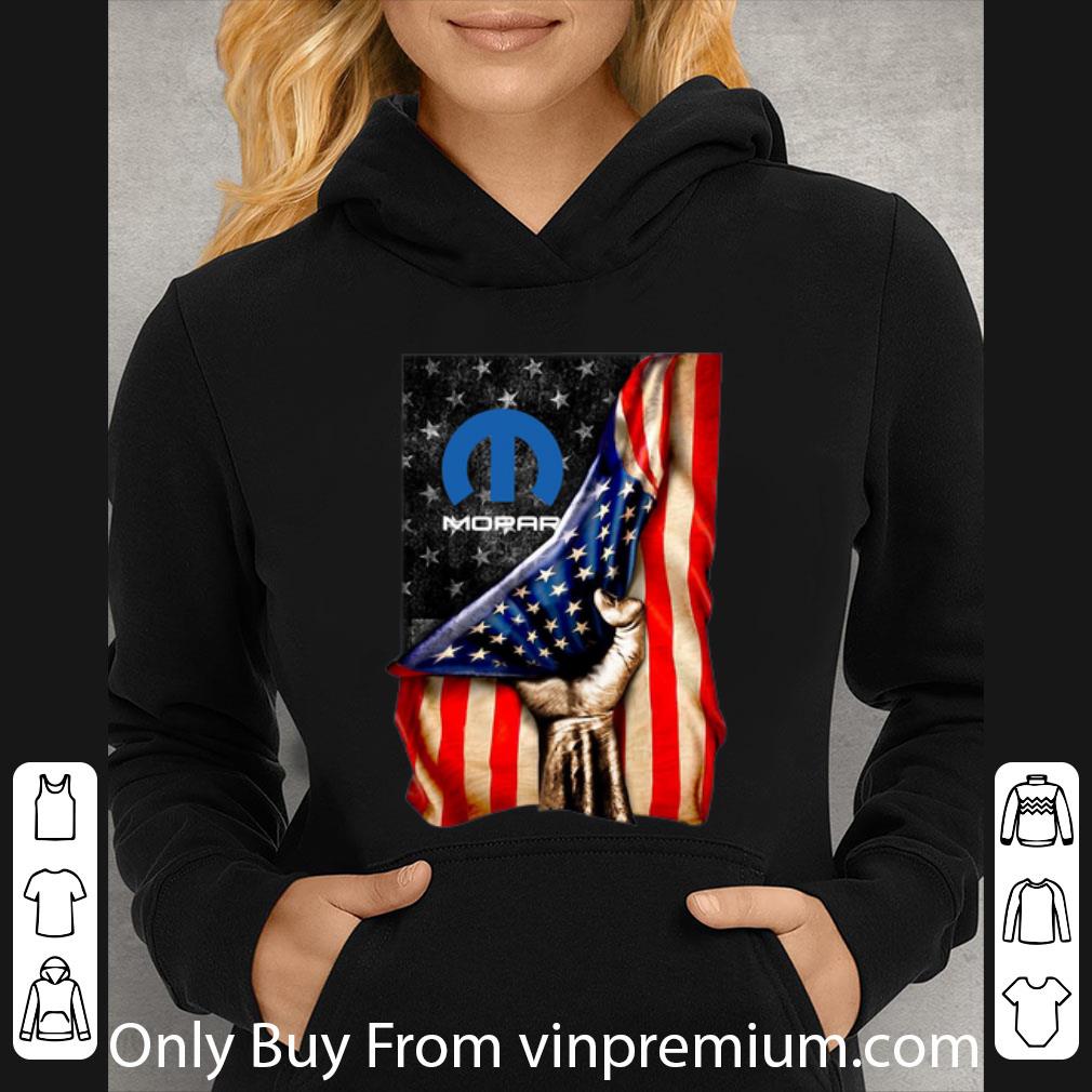 29c257e3 awesome mopar inside american flag strong hand shirt 4 - Awesome Mopar Inside American Flag Strong Hand shirt