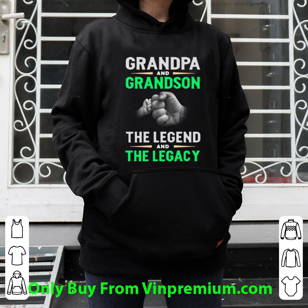 2c14cd59 nice grandpa and grandson the legend and the legacy shirt 4 - Nice Grandpa And Grandson The Legend And The Legacy shirt