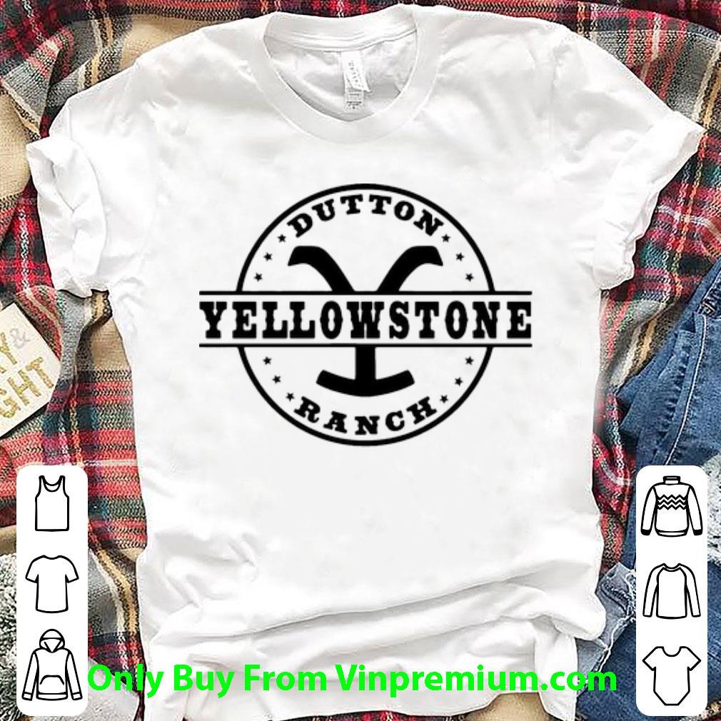 Top Yellow Stone Dutton Ranch shirt