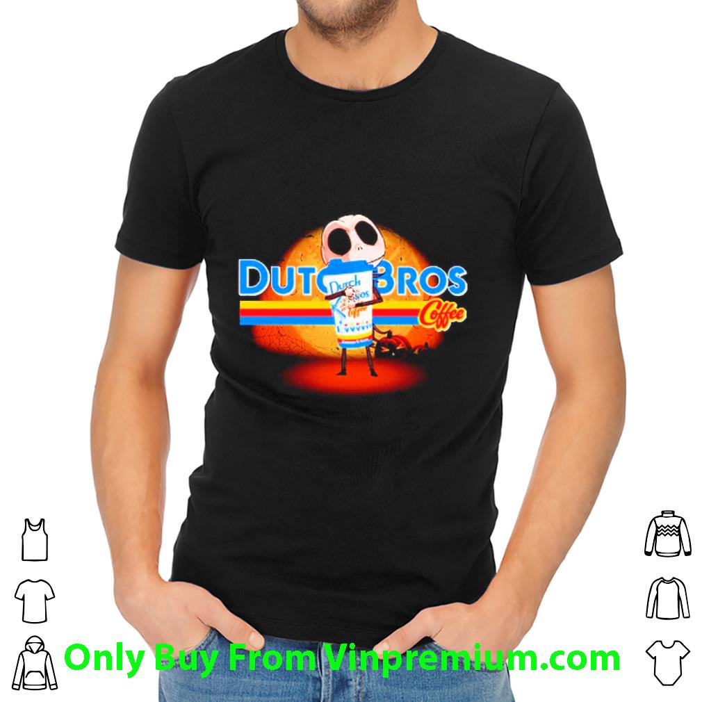 Nice Jack Skellington Dutch Bros Coffee shirt