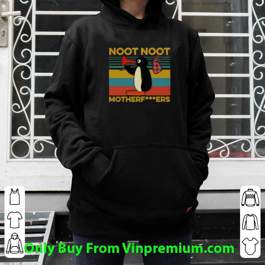 4fdaaca7 premium vintage pingu noot noot motherfucker shirt 4 - Premium Vintage Pingu Noot Noot Motherfucker shirt