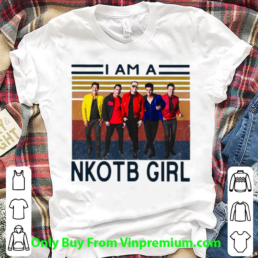 Official Vintage I Am A NKOTB Girl Vintage shirt