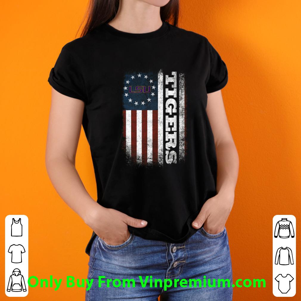 Awesome Lsu Tigers Betsy Ross Flag shirt Awesome Lsu Tigers Betsy Ross Flag shirt