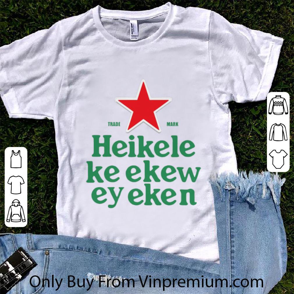 Hot Trade Mark Heikelekeekeweyeken Sublimation Dryfit shirt