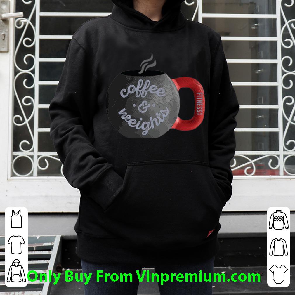 b0830b71 premium coffee and weights fitness tee shirt 4 - Premium Coffee And Weights Fitness Tee shirt